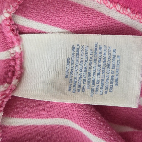 Ralph Lauren Pink Velour Hooded Jacket And Pants Size 12 Months - Picture 6 of 8